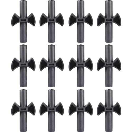 12PCS Trampoline Enclosure Pole Gap Spacers Trampoline Accessory Pole Cap For Net Hook Trampoline Enclosure Pole Cap