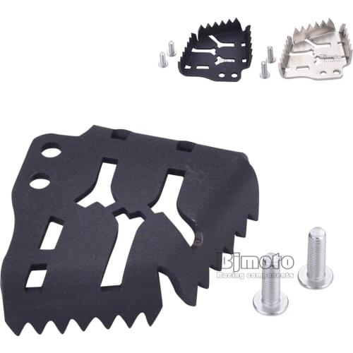 BJGLOBAL CNC Rear Brake Lever Extension Enlarge Pads for fit for 1050 1190 1290 ADV SW Sliver / Black