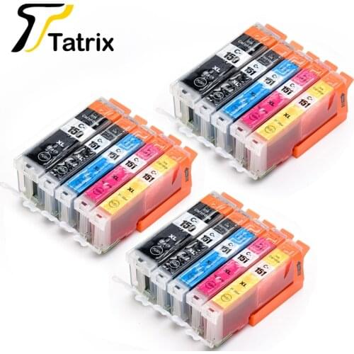 15PCS For Canon PGI-150 CLI-151 PGI150 CLI151 Ink Cartridge For Canon PIXMA MG6310/MG6410/MG5410/MG7110/IP7210/MX721