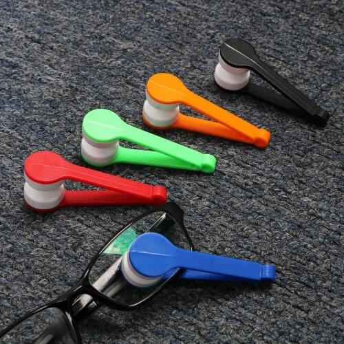NICEYARD Glasses Cleaning Brush Mini Microfiber Soft Sun Glasses Cleaner Portable Cleaning Tools Sun Eyeglasses Wiper Portable