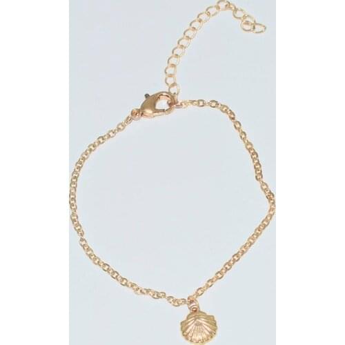 Cute Sea Clam Shell Bracelet Cute Seashell Bracelets Ocean Beach Conch Shell Bracelet Nautical Ariel Bracelets for Women Party