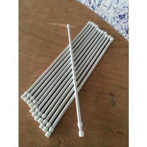 Mutil-purpose 70-120CM Telescopic Curtain rods nail-free extension rod Window-Dressing Hardware