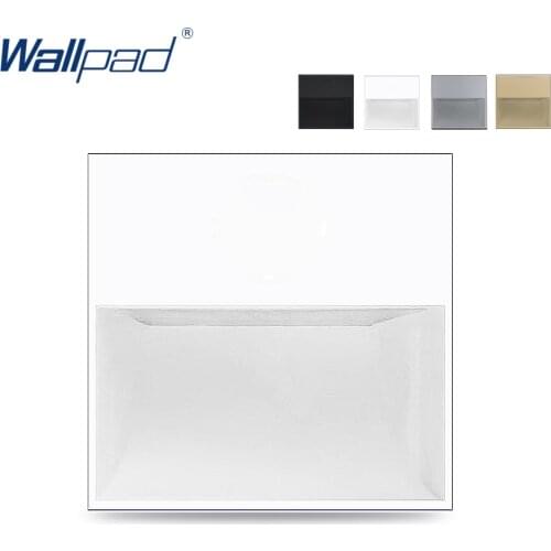 Normal Footlight Corridor Stair Switch No Sensor Wall On/off Stair Light Function Key Plastic Module Only Wallpad