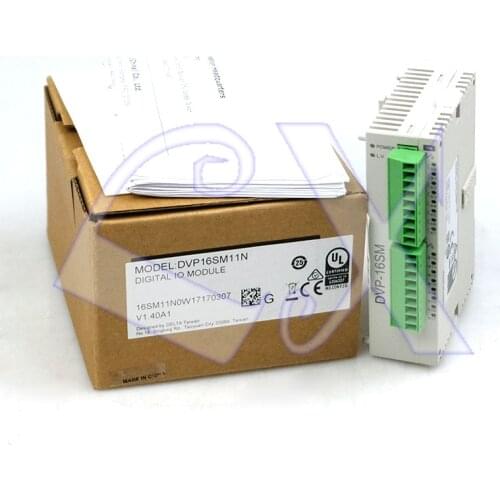Original Delta DVP16SM11N PLC controller DC24V 16DI Digital Module