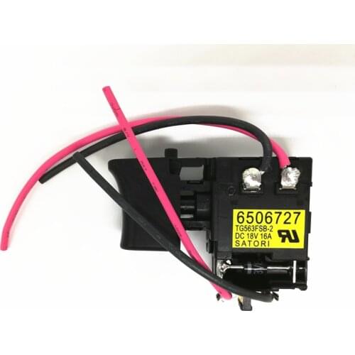 Switch 650672-7 650663-8 650601-0 for MAKITA 6261D 6271D 6281D 8271D 8281D 6161DWE 6271DWE 6281DWE 6506638 6506727 6506010