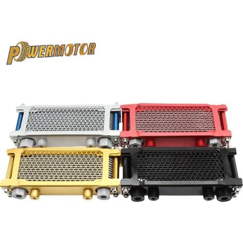 Motorcycle Oil Cooling Cooler Radiator Oil Cooler Fit For Dirt Pit Bike 110cc 140cc 125CC Monkey ATV Quad DAX Pocket Bike Motor