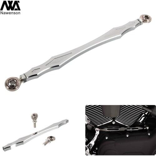 Slotted Motorcycle Gear Shift Linkage Anodized Aluminum Rod for Softail 1986-2020 for Touring and Trike Models