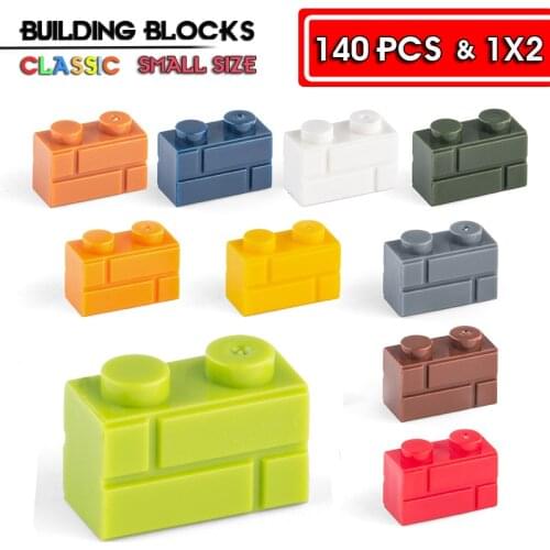 Building block city basic parts 1X2 dot high brick educational creativity compatible with all brands of childrens toys SJJM-08