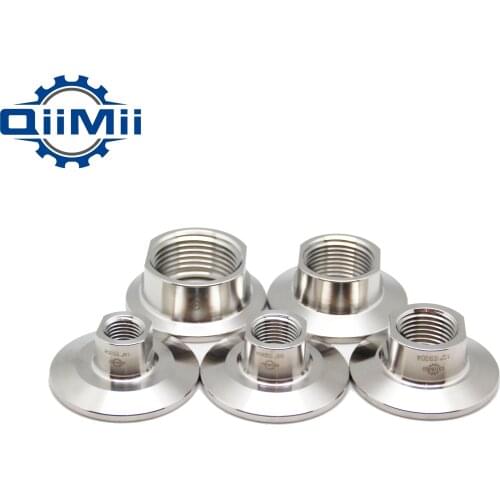 Stainless steel Tri Clamp 25.4mm 34mm 50.5mm 64mm X NPT Female adapter TC Tri clamp Female parts SS304 Pipe Fittings