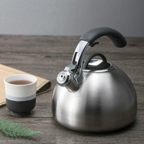 Kettle Gas induction cooker universal #304 stainless steel automatic whistle large capacity hot kettle hot water pot