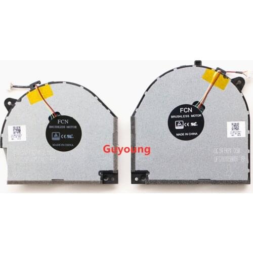 Laptop Cooling Fan For Lenovo Savior Y530 Y7000 DFS200405CA0T-FKPW DC28000DKF1 DFS200105BR0T-FKPX DC28000DKF0
