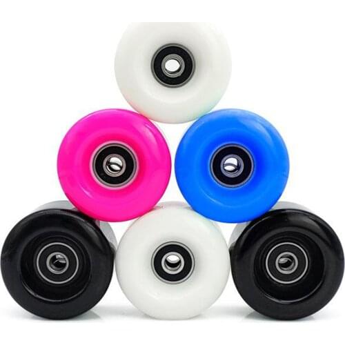 Inline Skate Wheel PU Wear-Resistant 58mm 82A Wheels Replacement Parts
