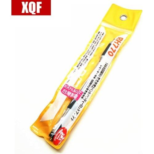 XQF New RH770 Dual Band 144/430MHz High Gain SMA-Female Telescopic Handheld Radio Antenna for Harvest Kenwood BAOFENG radio