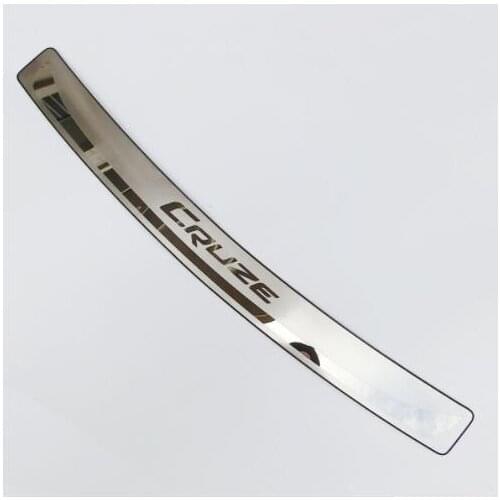 High quality stainless steel Rear bumper Protector Sill For 2009 2010 2011 2012 2013 2014 Chevrolet Cruze Sedan Car styling