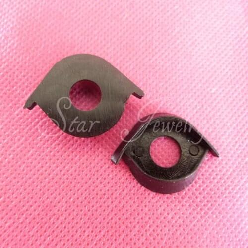 300pcs new style black color fit for 16mm round shape safety eyes double toy eyelids/#yd