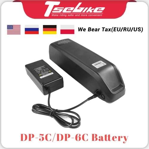 Bafang Battery 36V 48V DP-5C DP-6C Battery Polly 48V 12Ah 13Ah 16Ah Ebike Cycling Lithium Battery With Charger
