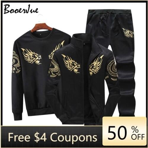 BOOERJUE Men's Sweatshirts With Slogans