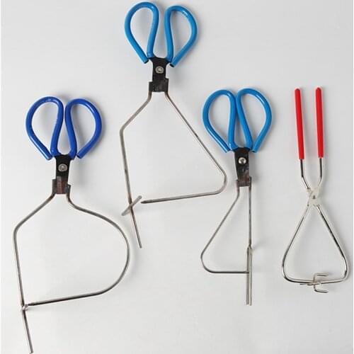 Pottery Tools Stainless Steel Mud Carving Pliers Dip Glaze Clamp DIY Ceramic Crafts Dip Glazed Ceramic Clay Clamp