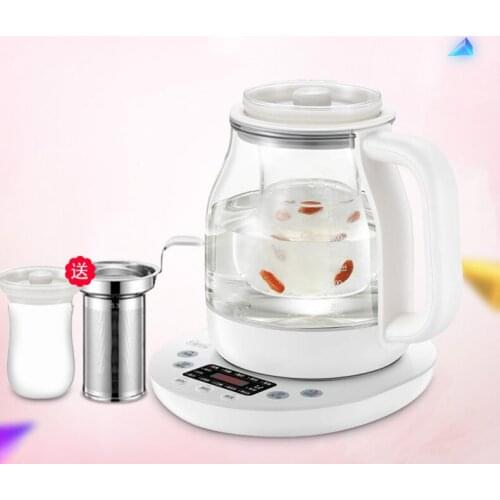 Health pot household thickened glass multi-functional tea flower birds nest Chinese medicine