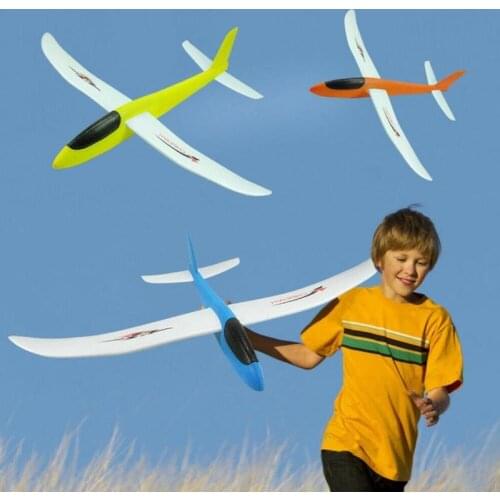 Toys For Children Foam Hand Throwing Plane Large One Meter Hand Throwing Model Outdoor Education Equipment Kids Toys Gift