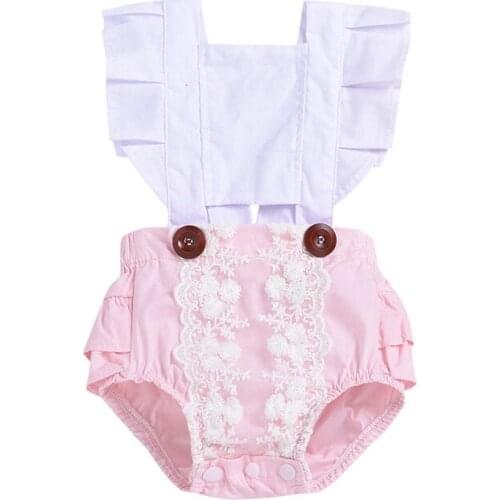 0-2Y Girls Unicorn Bodysuits Clothes Sleeveless Baby Girls Lovely Clothing Fashion Summer Romper Kids Newborn Outfits Girls Baby