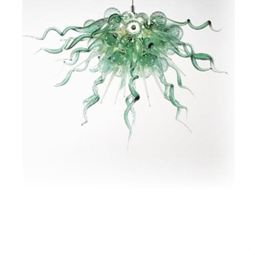 Murano Glass Chandeliers Modern Decorative Chandeliers LED Bulbs Hand Blown Murano Glass Lightings for Villa Decor
