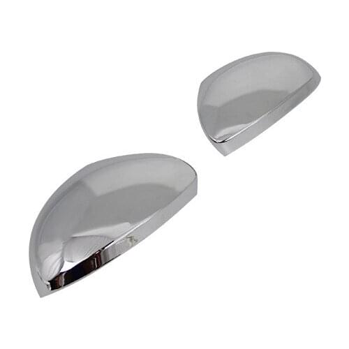 New Chrome Rearview Side Mirrors Cover Molding Trim For VW Tiguan 2010 2011 2012 2013 2014 2015 2016