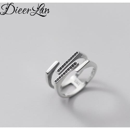 Punk 925 Sterling Silver Big Finger Rings For Women Antique Ring Christmas Gifts Jewelry 2021