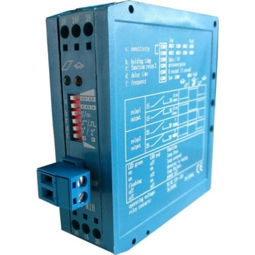 12v/24V Single Channel Metal Detector Vehicle Loop Detector 50M loop cable wire for Vehicle Parking Control System