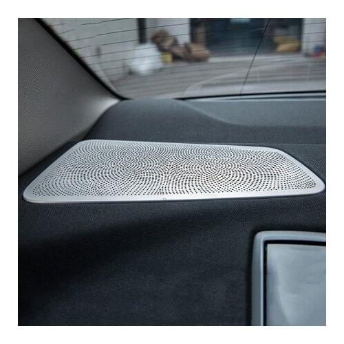 Fit for BMW 18-20 New 5 Series rear trunk horn net cover for 528li530li interior sound decoration