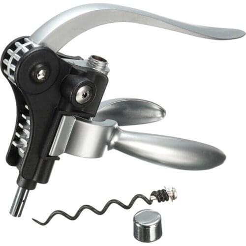 Professional Lever Arm Steel Rabbit Corkscrew Beer Wine Bottle Opener Tool Cork