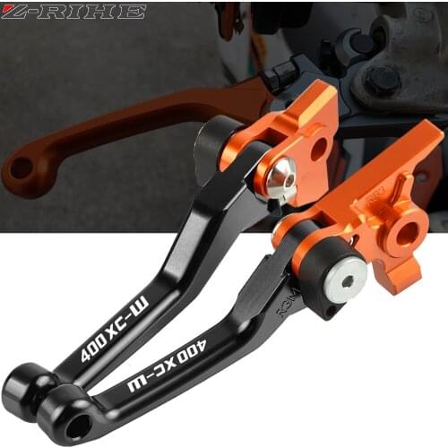 For 400XCW 400 XC-W 2005 2006 2007 2008 2009-2010 CNC Aluminum Motorcycle Accessories Dirt Bike Pivot Brake Clutch Levers