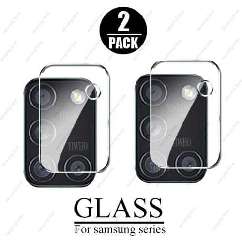 2pcs Camera Lens Glass for Samsung Galaxy A51 A71 Note 20 S20 Ultra Plus S20+ A31 A21S M31 M21 A12 S21 Screen Protector S20 Fe