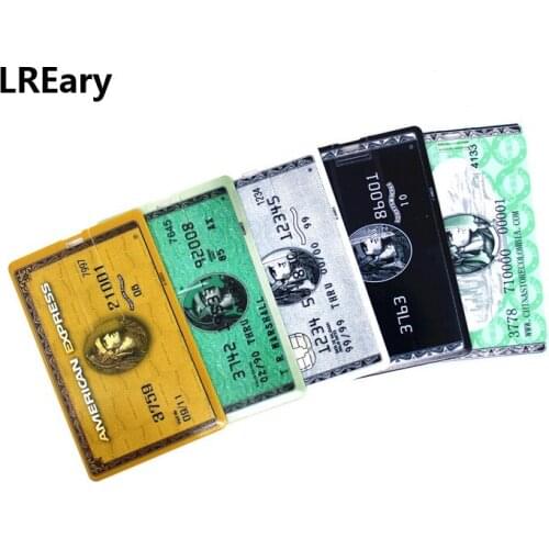 Hot sale Pendrive Credit card American express cards USB flash drive 64GB 128GB memory stick Pen drive 4GB/8GB/16GB/32GB U disk