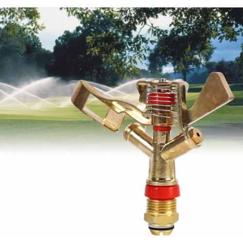 1/2 Inch Rotating Agricultural Irrigation Sprinklers Garden Micro Sprinklers System Brass Arm Female Watering Sprinkler Head