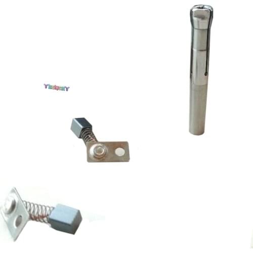 10pcs Dental Micromotor Handpiece Carbon Brushes+ Dental Lab Marathon Micromotor Handpiece Accessory Chuck dental tools