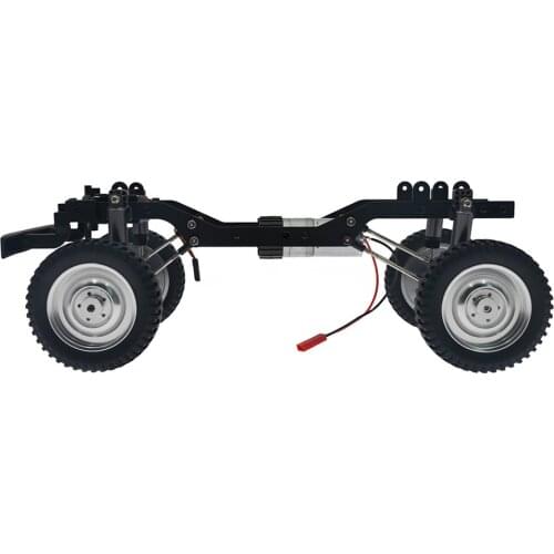 4pcs Metal/ Plastic Tire Wheels Hub with Skin DIY Accessories for WPL C14 C14K C24 C24K C34 C34K C34KM C44KM RC Climbing Car