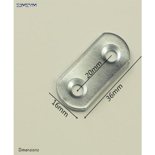 5pcs/set 36x16mm Corner Brackets ,furniture connector, 180 degree angle code flat-shape