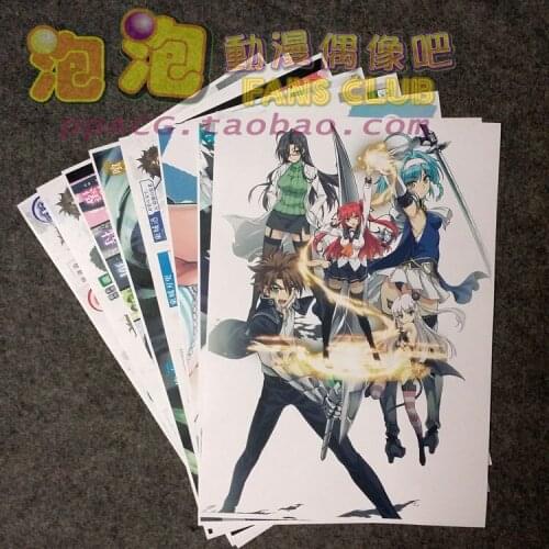 8Pcs The Testament of Sister New Devil Picture Posters Figures Poster 42x29cm Toys for Wall Home Decoration Kids Adult Gift