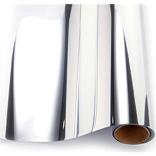 50cm Auto Car Styling Body Electro Coating Change Color Film Chrome Plating Mirror Vinyl Wrap Electroplate Sticker Decal Sheet