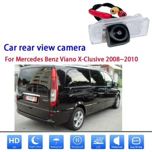 Car Reversing Camera For Mercedes Benz Viano X-Clusive 2008~2010 Night Vision HD Waterproof Special Rear View Camera