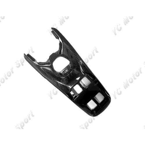 Car Accessories Dry Carbon Fiber Center Console Base Panel Fit For 2015-2019 F488 GTB & Spider Center Console Base Panel
