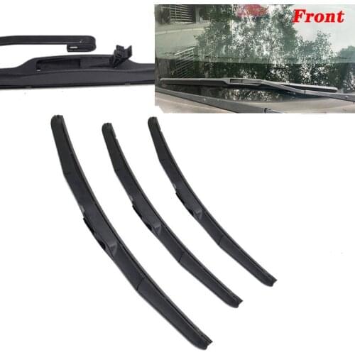 Car Front Wiper Blades Set For Toyota FJ Cruiser 2006 - 2018 Windshield Windscreen Wiper blade