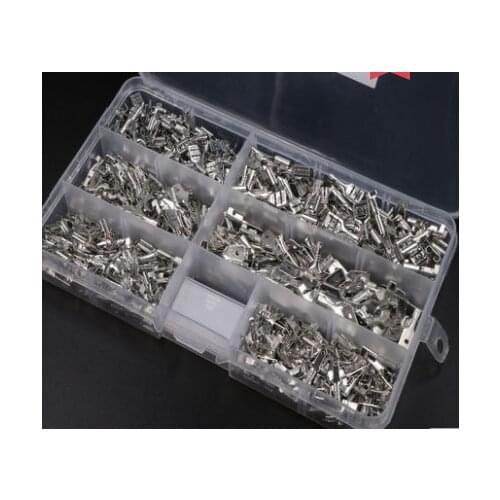 Free shipping 300pcs/box 2.8/4.8/6.3 male and female insulated terminal block sleeves kits