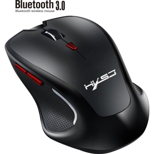 Bluetooth 3.0 Wireless Mouse Office Mouse 2400dpi Game Mouses Hot Ergonomics Optical Mouses