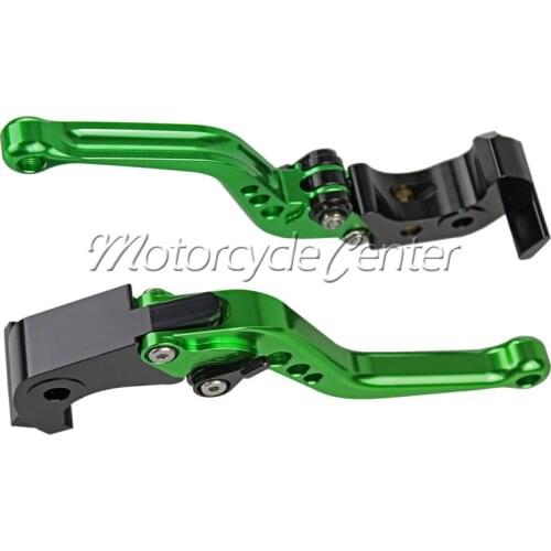 CNC Short Adjustable Brake Clutch Levers For Ducati 748 916 SPS 900 SS Monster 400 600 620 750 IE ST2 ST4 S ST4S Green Lever