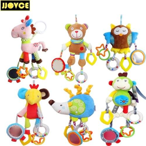 JJOVCE Baby Crib Hanging Toys Infant Newborn Sleep Comforter Dolls Baby Playpen Cot Toy Early Educational Baby Toys 0-12 Months