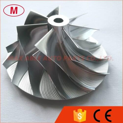 HX50 3593686 High Performance Turbocharger Aluminum 2068Milling/Billet Compressor wheel 66.92/99.01mm 7+7 blades for 4044319