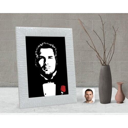 Personalized Custom Godfather Godfather Design Decorative Çerçeve-20 Special Design Friends Lovers Gift Beautiful Memories Office Decoration