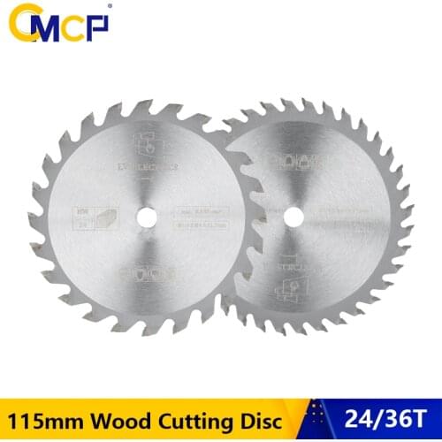 CMCP 115mm Circular Saw Blade 24T 36T TCT Saw Blade for Multi-function Power Tool Carbide Tipped Wood Cutting Disc Saw Blades